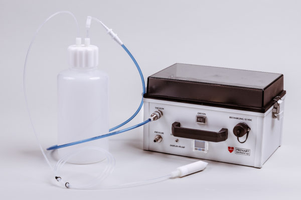 Portable vacuum pump