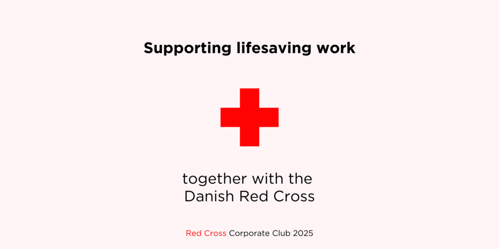 DMR supports the Danish Red Cross