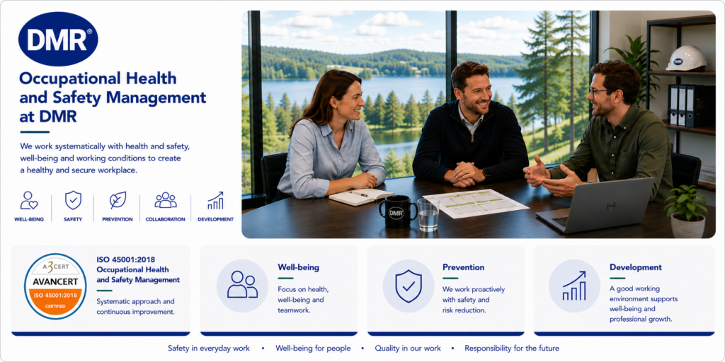 Work environment management ISO 45001:2018