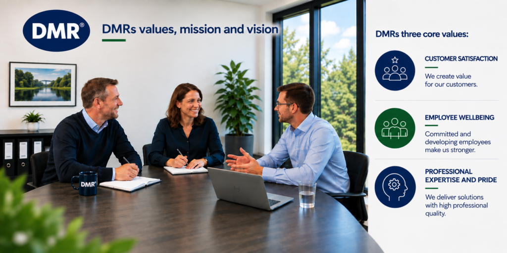 Values, mission and vision